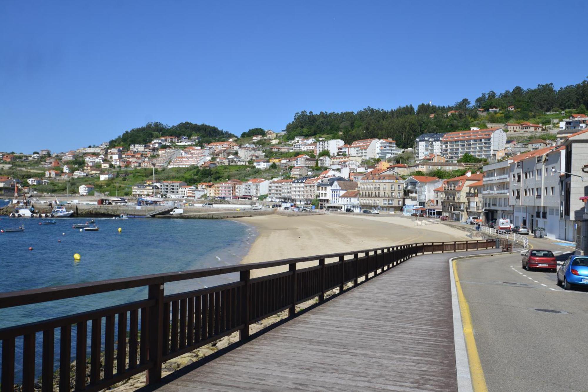Coqueto Apartamento En Raxo, Sanxenxo Dış mekan fotoğraf