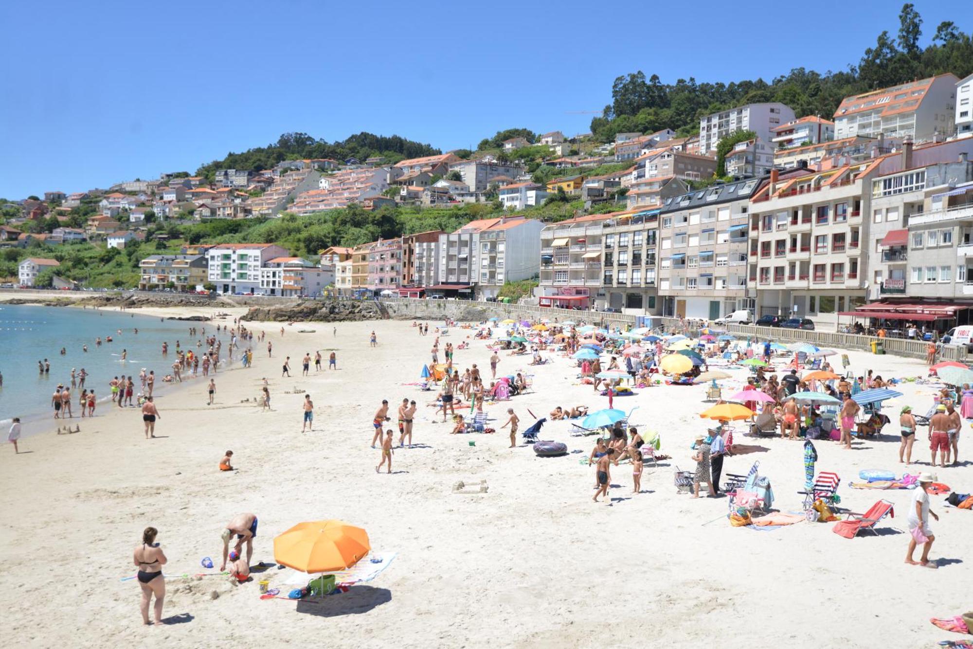 Coqueto Apartamento En Raxo, Sanxenxo Dış mekan fotoğraf
