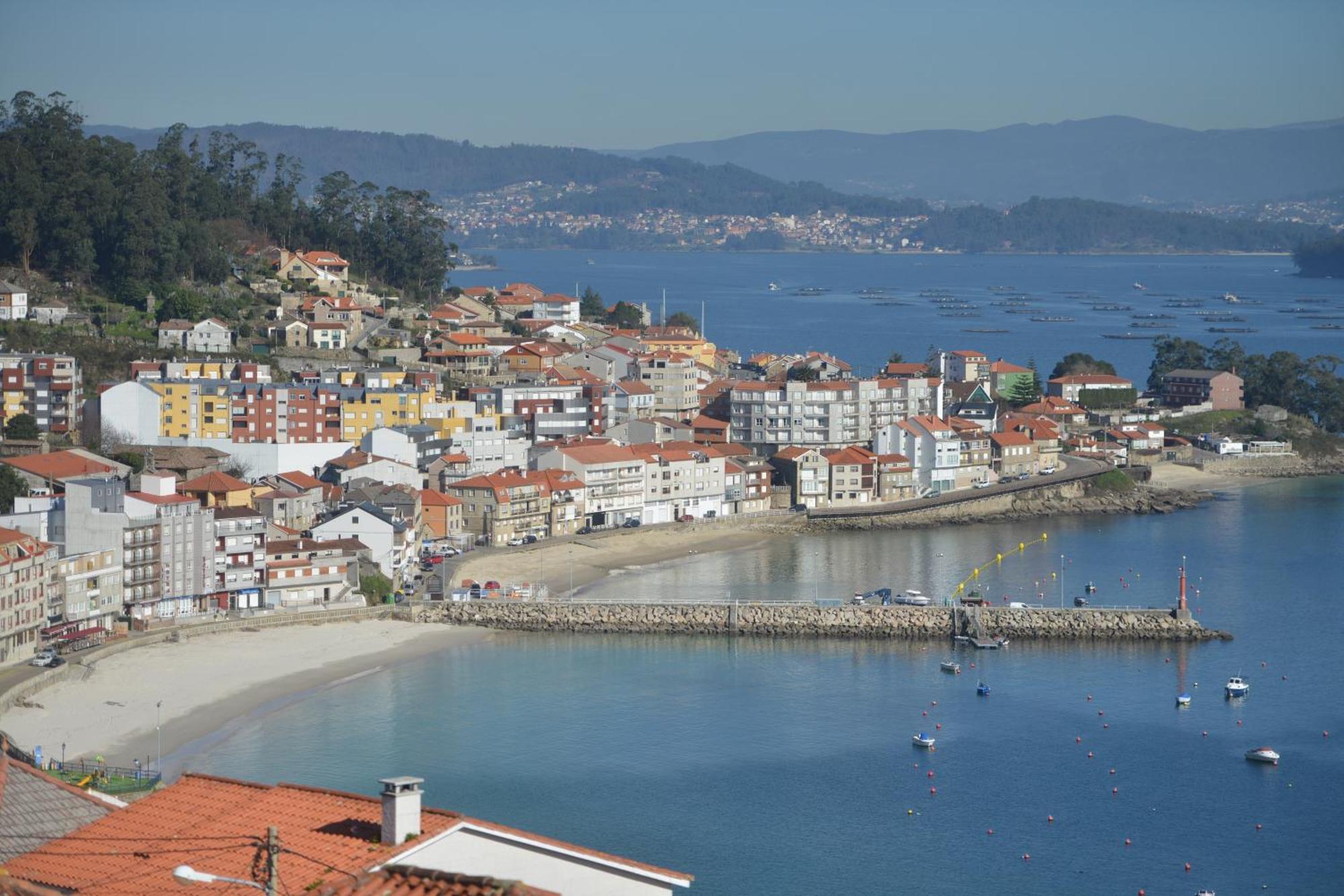 Coqueto Apartamento En Raxo, Sanxenxo Dış mekan fotoğraf