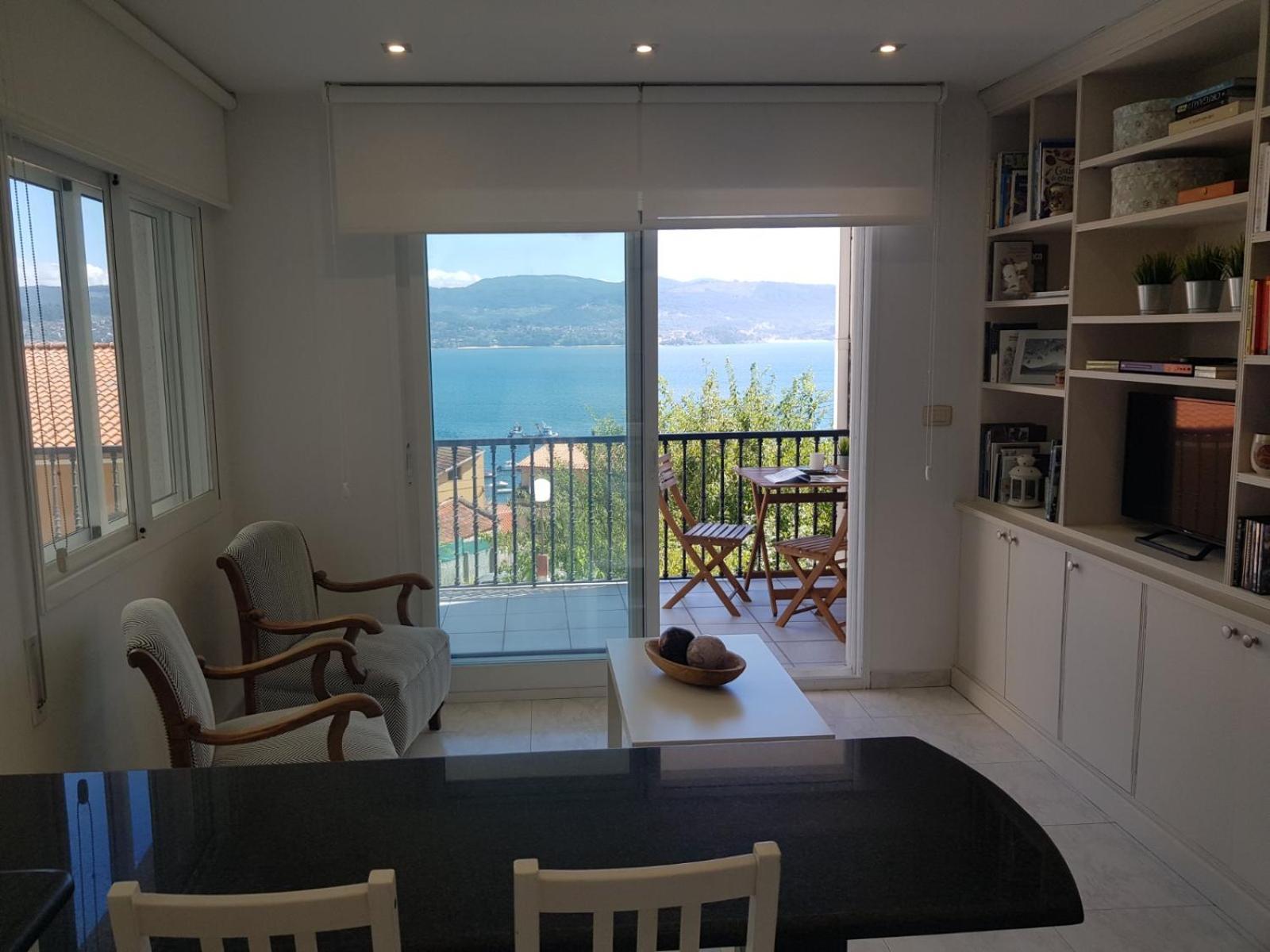 Coqueto Apartamento En Raxo, Sanxenxo Dış mekan fotoğraf