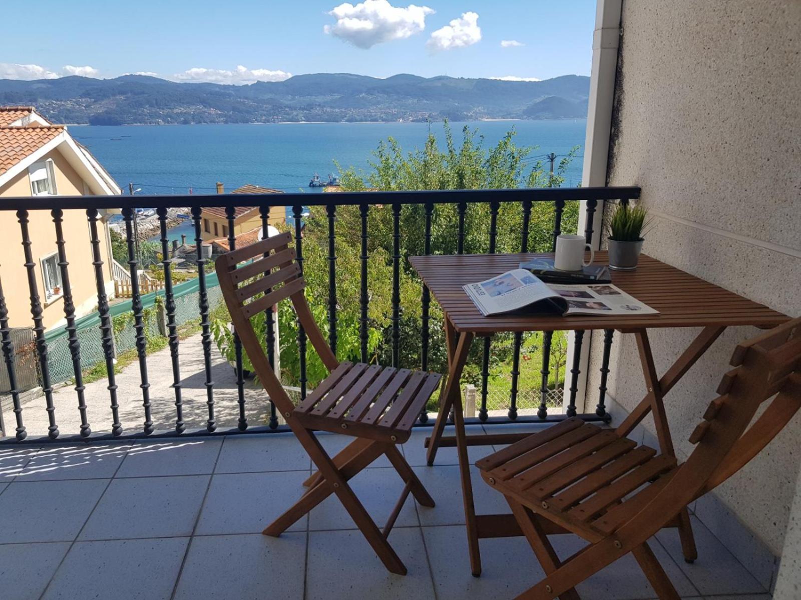 Coqueto Apartamento En Raxo, Sanxenxo Dış mekan fotoğraf