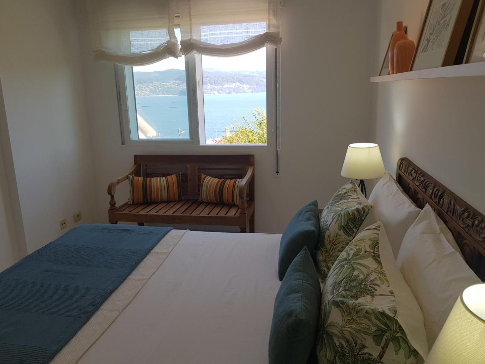 Coqueto Apartamento En Raxo, Sanxenxo Oda fotoğraf